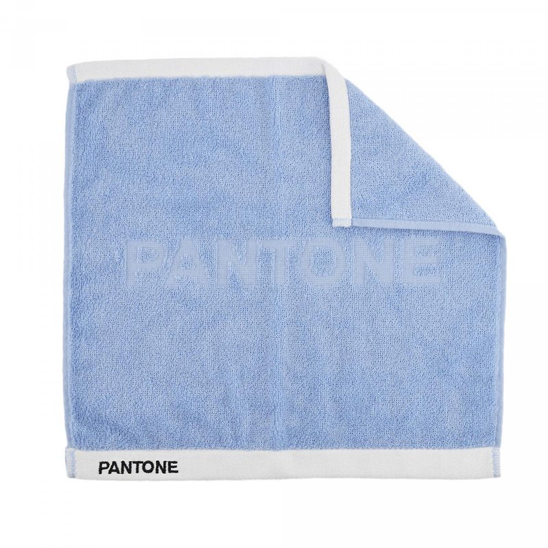 PANTONE - 100%优质纯棉纯色毛巾 - 方巾 (2016W) - 毛巾浴巾 - 棉．麻 蓝色