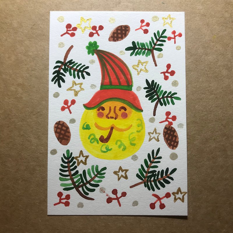 圣诞快乐 - 卡片/明信片 - 纸 