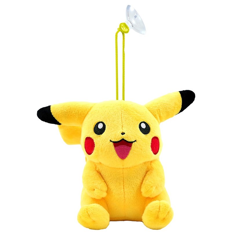 Pokemon宝可梦 皮卡丘坐姿款15cm - 玩偶/公仔 - 聚酯纤维 黄色