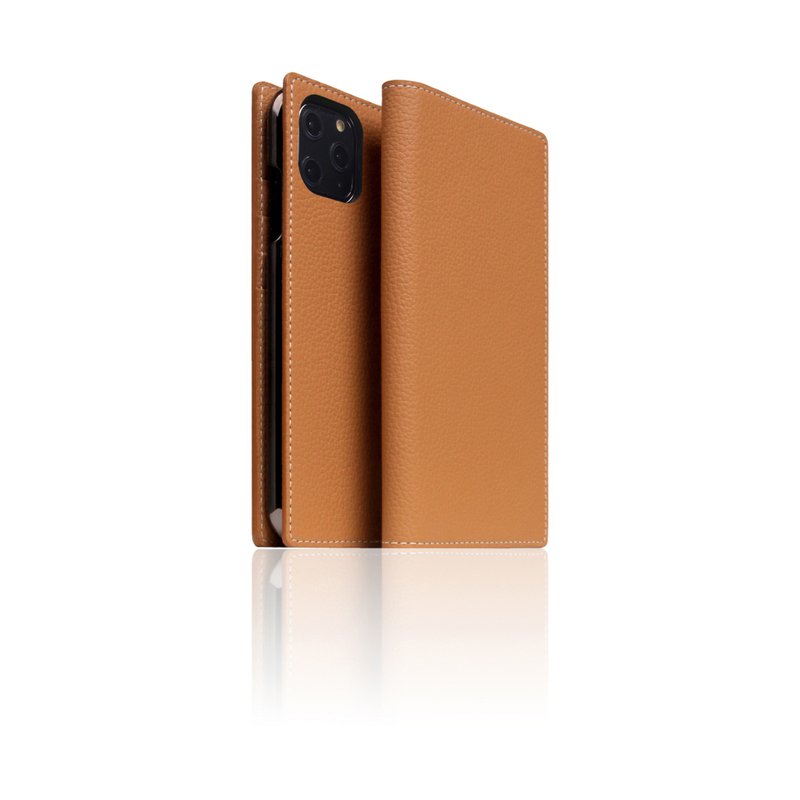 SLG Design iPhone 11 Pro D8 FGL 经典原皮款 侧掀式真皮皮套 - 手机壳/手机套 - 真皮 粉红色