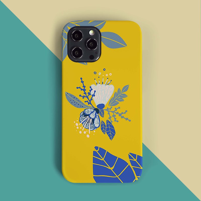 Yellow Spring Flower Phone case - 手机壳/手机套 - 塑料 黄色