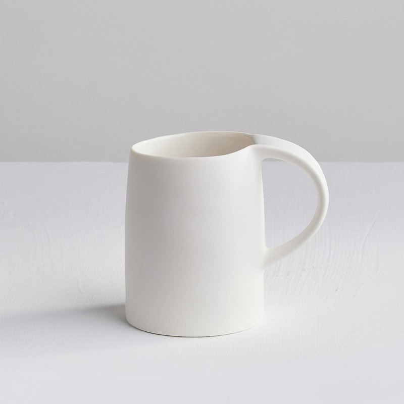 【3,co】水波马克杯 - 白 - 咖啡杯/马克杯 - 瓷 白色