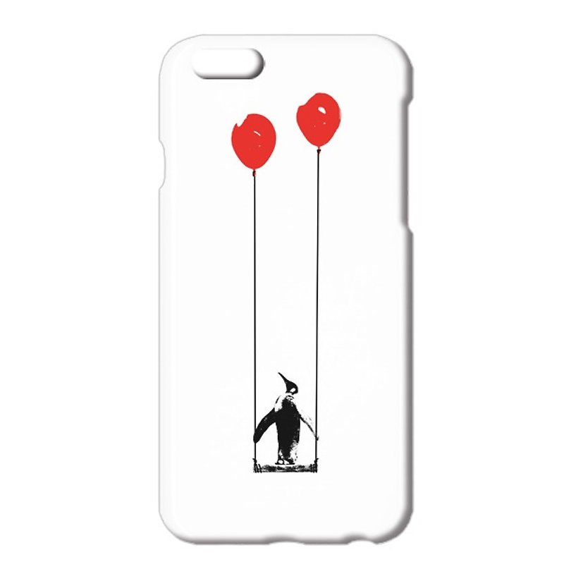 [iPhoneケース] ペンギンと風船とブランコ - 手机壳/手机套 - 塑料 白色