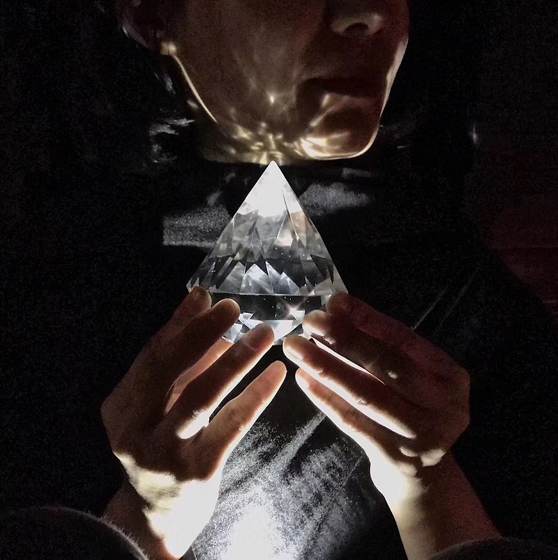 Tiffany&Co. 蒂凡尼 天然厚重水晶 - 摆饰 - 水晶 透明