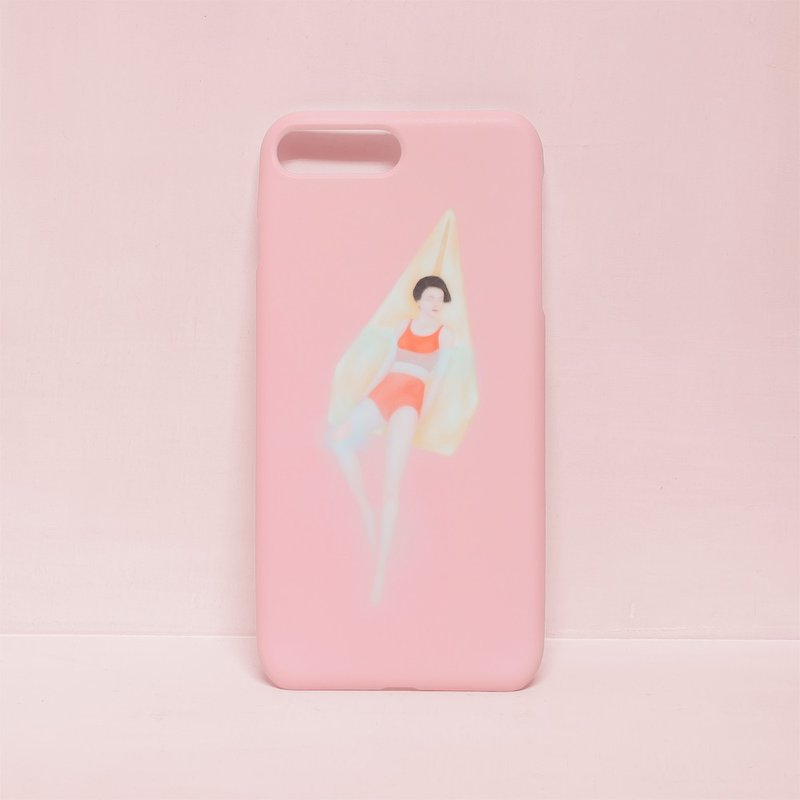 粉红色迷幻假期 / 订制手机壳 - 手机壳/手机套 - 塑料 粉红色