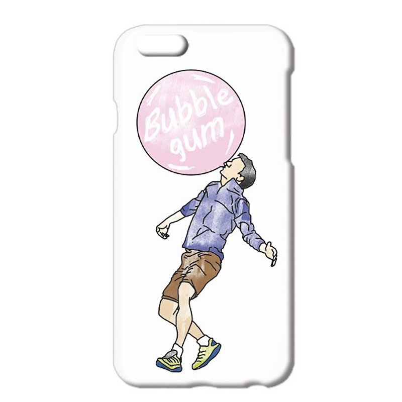 [iPhoneケース] Bubble gum 3 - 手机壳/手机套 - 塑料 白色