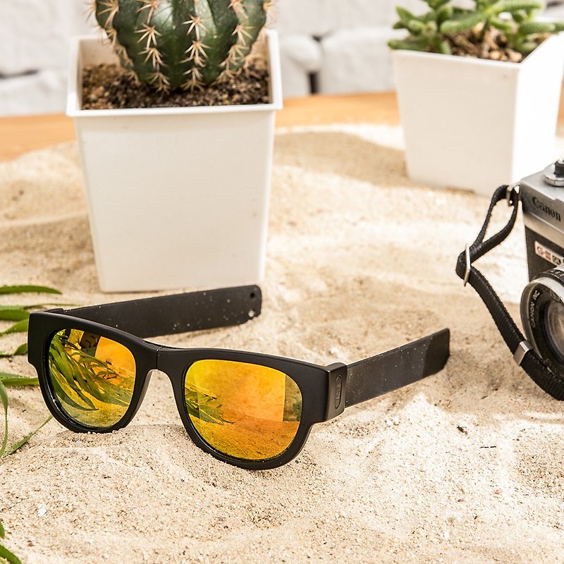 新西兰 Slapsee Pro 偏光太阳眼镜 - 爵士黑 - 眼镜/眼镜框 - 硅胶 黑色