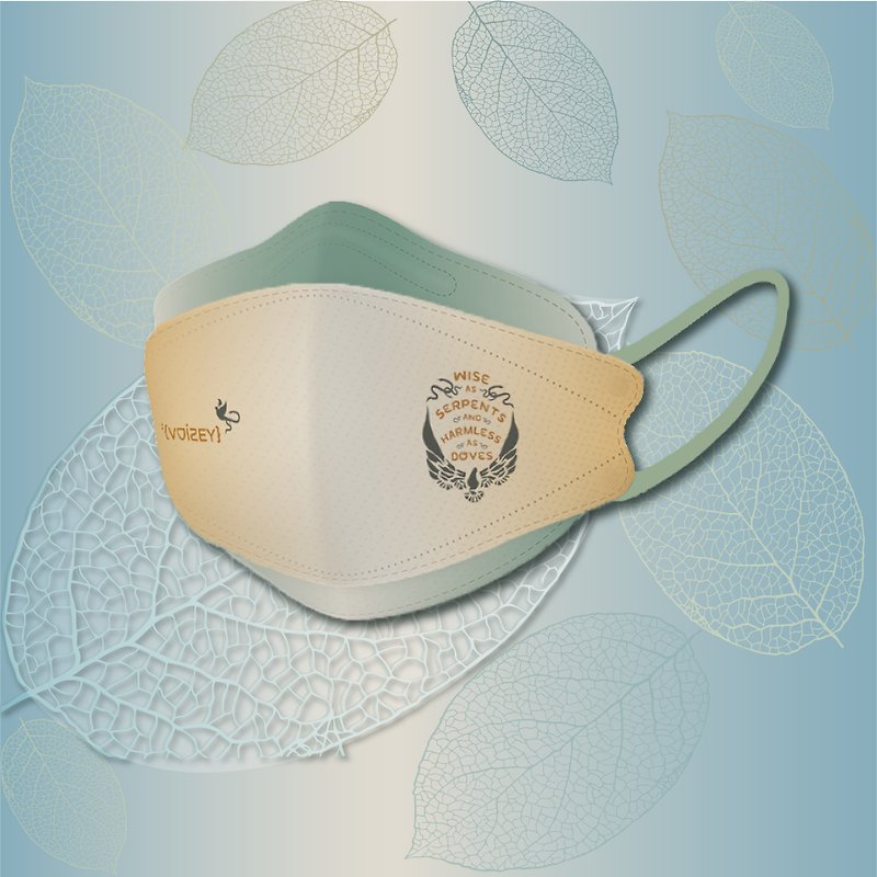 大茶饭Voisey口罩设计款KF94立体医疗口罩10片装- 福音系列 - 口罩 - 其他材质 