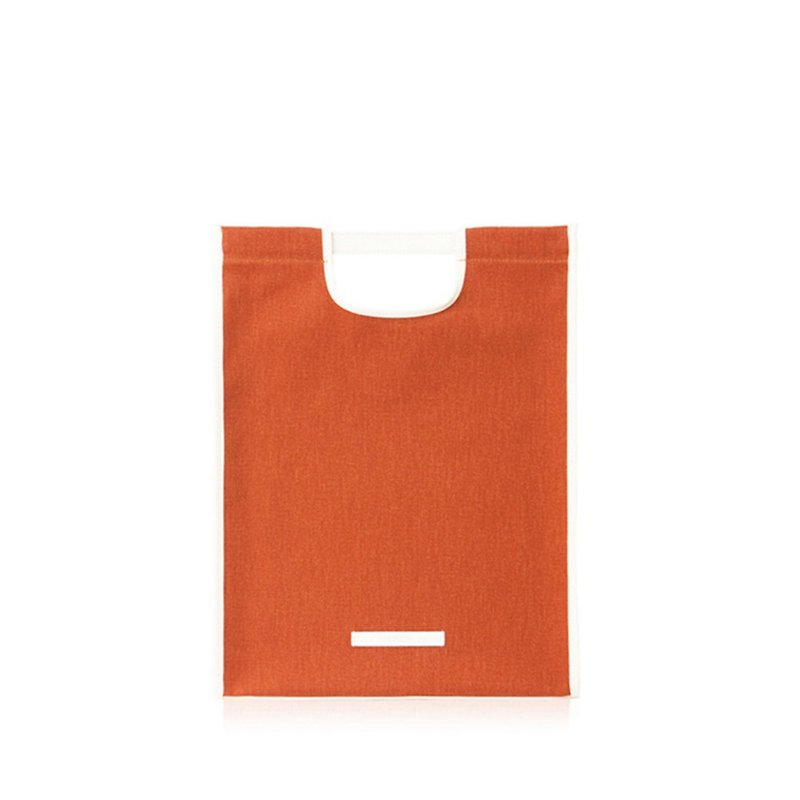 帆布系列- 15寸折叠购物包- 阳光橘 RTO200OR - 手提包/手提袋 - 棉．麻 橘色