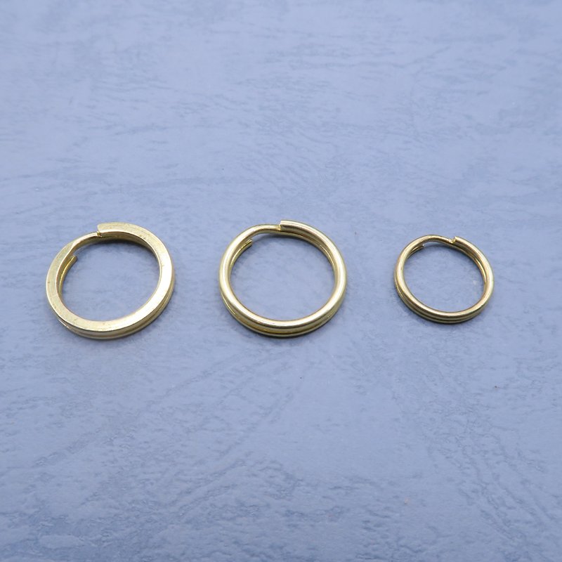 加购商品 - 黄铜制钥匙圈 - 钥匙链/钥匙包 - 铜/黄铜 金色