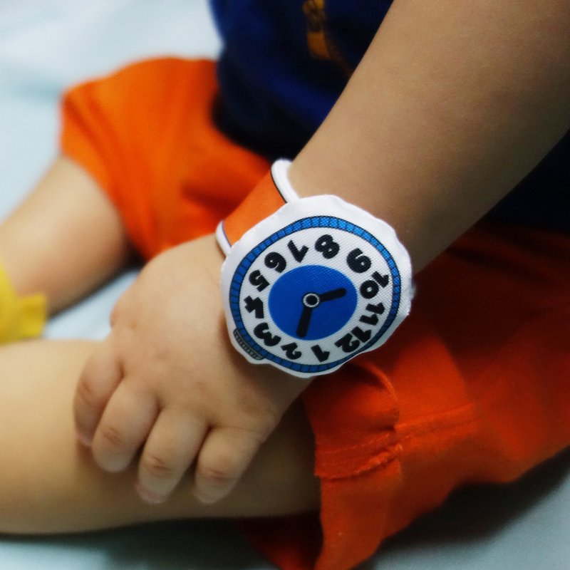 Rabbit Mint Baby 我的第一只布手表 (C02A02) - 玩具/玩偶 - 棉．麻 橘色