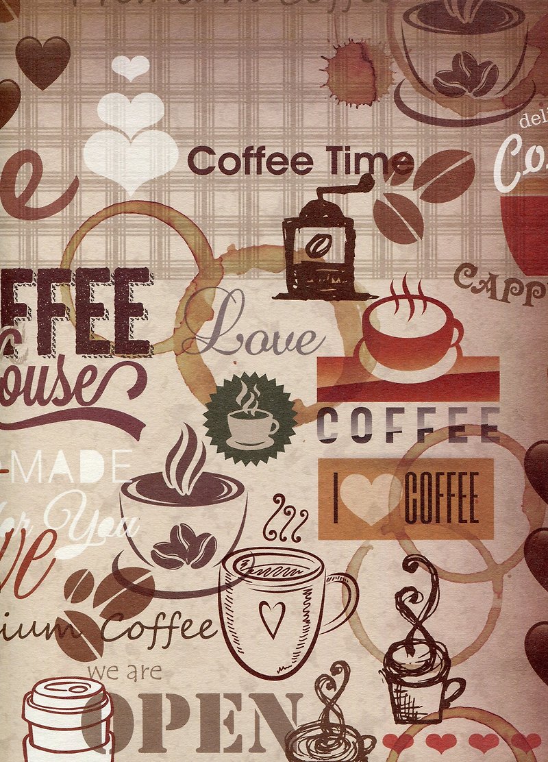 Moof 世界咖啡 包装纸 - 包装材料 - 纸 咖啡色