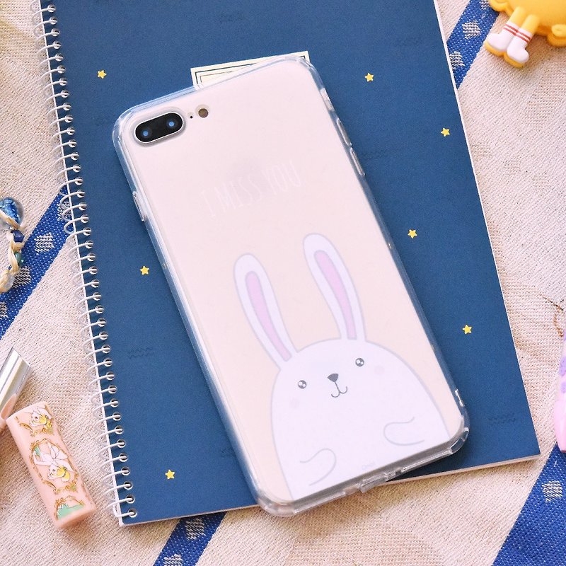 【MISS YOU 兔兔-黄】ONOR手机壳 U Ultra J7 Pro iPhone6 S8Plus - 手机壳/手机套 - 塑料 多色