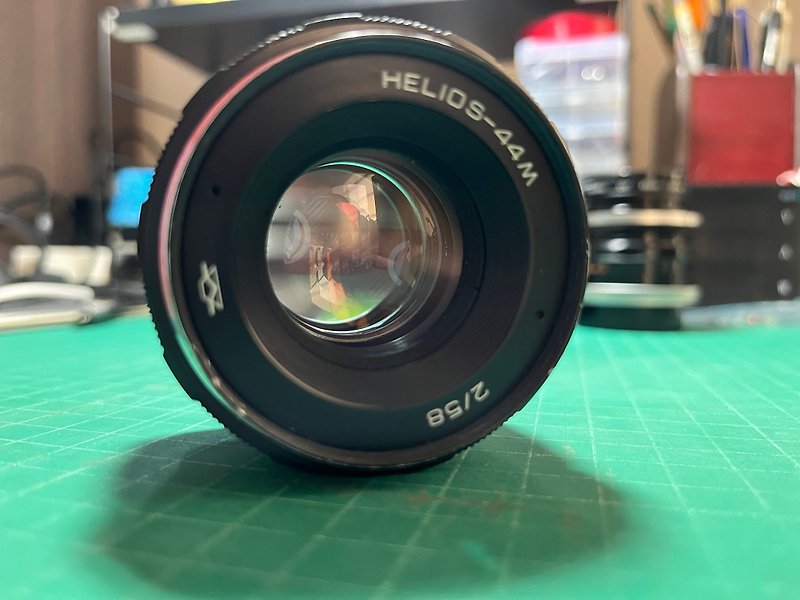 镜头 HELIOS 44M 58/2 - 相机 - 其他金属 