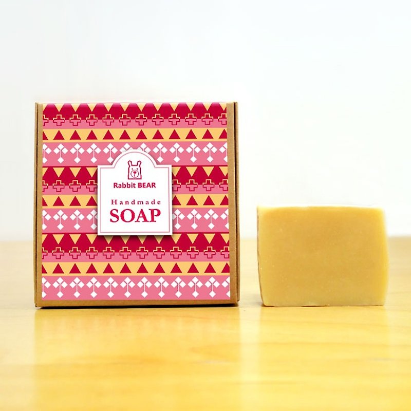 蜂蜜马赛牛奶天然手工冷制皂 (适干、中性) ★Rabbit Bear★ - 肥皂/手工皂 - 其他材质 橘色