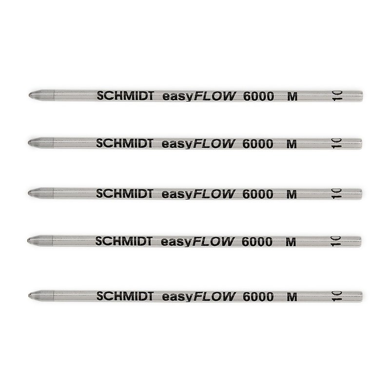 德国SCHMIDT施密特油性原子笔芯5入_迷你D1型黑色(#635M) - 钢珠笔 - 其他材质 黑色