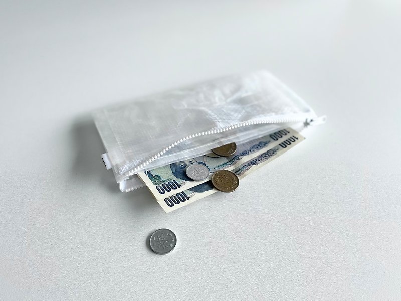 clear【long wallet】超軽量ポリエチレン素材 / ユニセックス - 皮夹/钱包 - 尼龙 透明