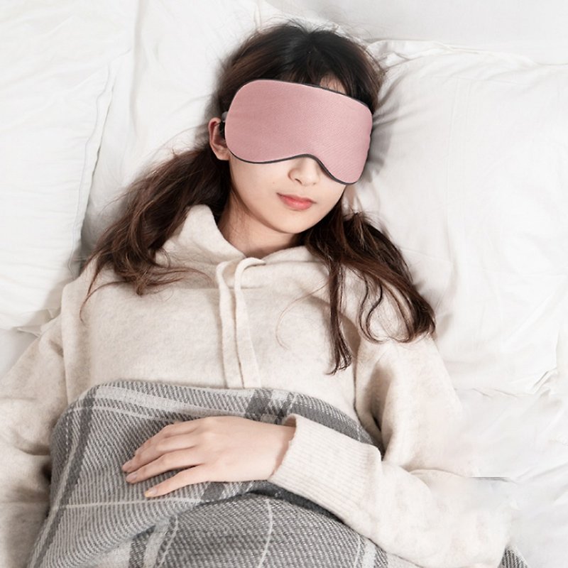 冷暖双面眼罩  (双色)│深度睡眠眼罩│舒眠眼罩│双面眼罩│遮光 - 眼罩 - 其他人造纤维 粉红色