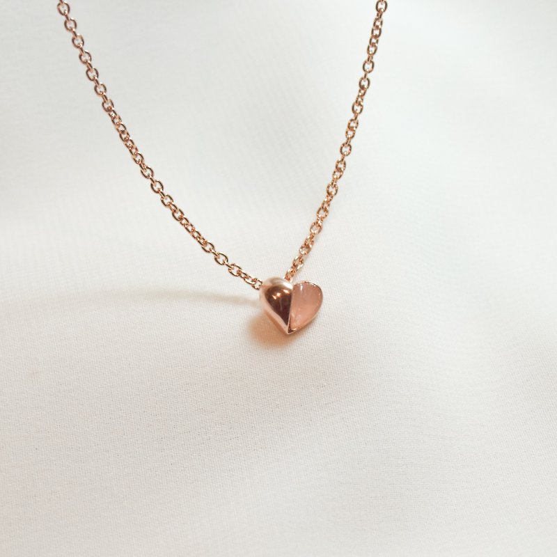 Miniheart pendant - 项链 - 其他材质 银色