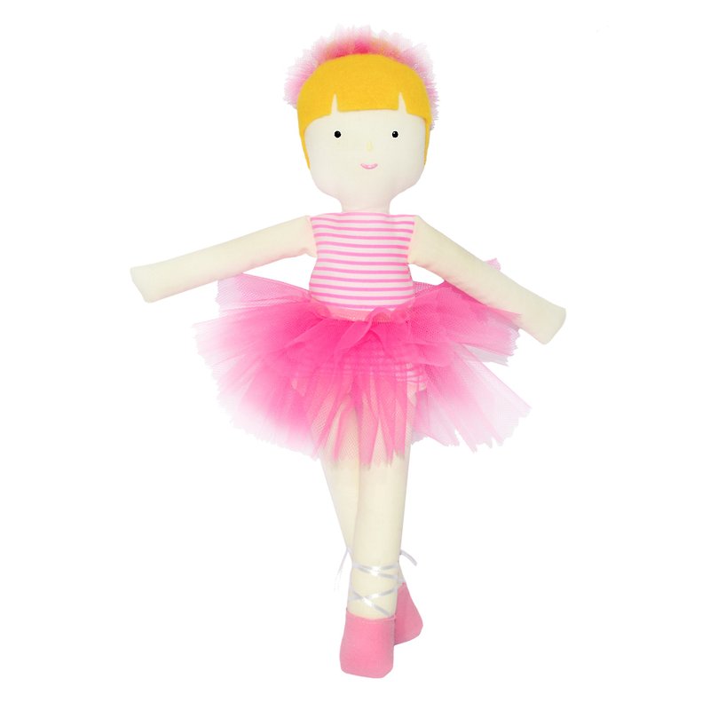 Ballerina doll, with different skin color options.  - 手工娃娃 - girl doll - tutu - 玩偶/公仔 - 其他材质 