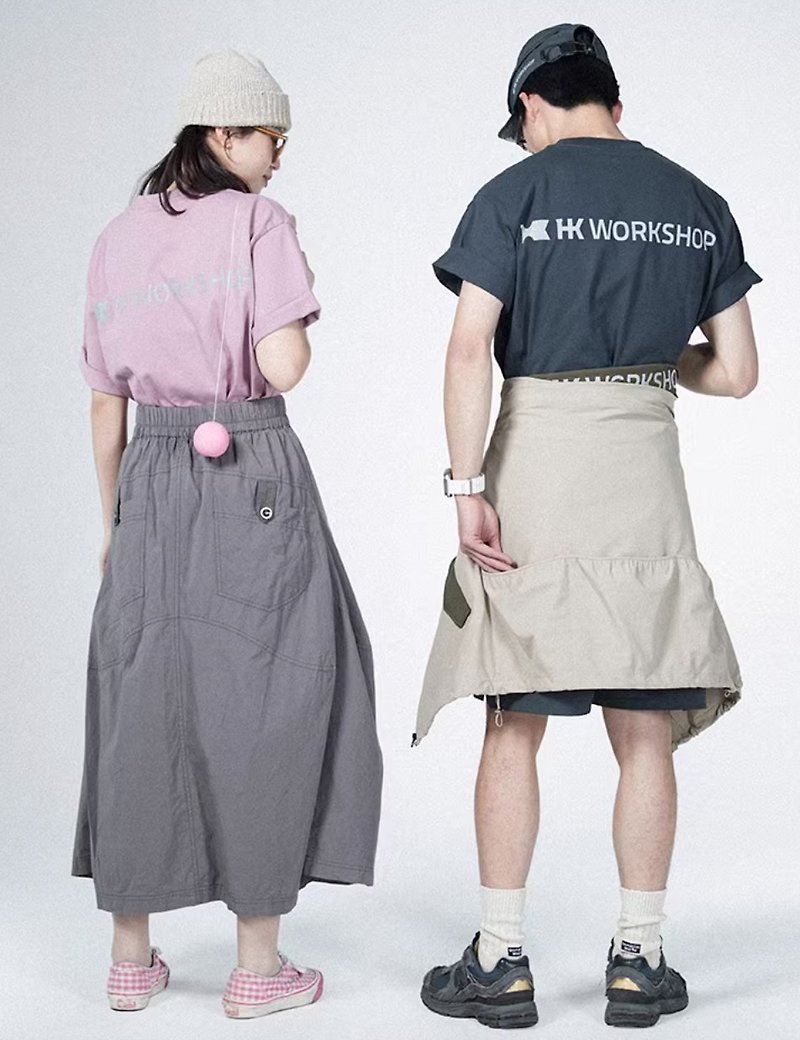 日系极简 重磅短袖T恤 - 女装 T 恤 - 其他材质 多色