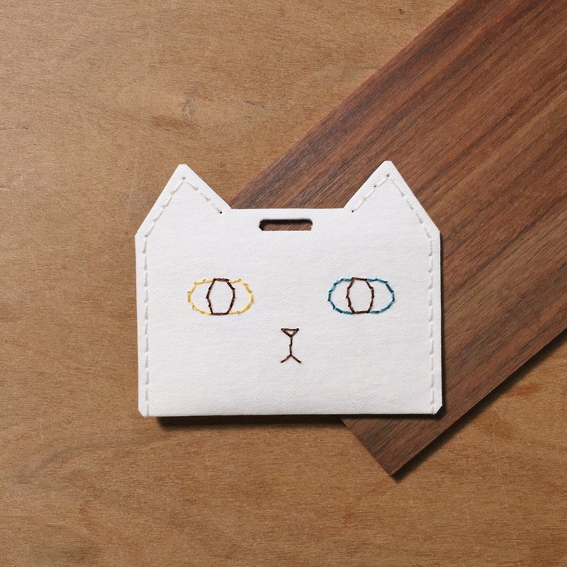 白猫 票卡夹 - 证件套/卡套 - 纸 白色