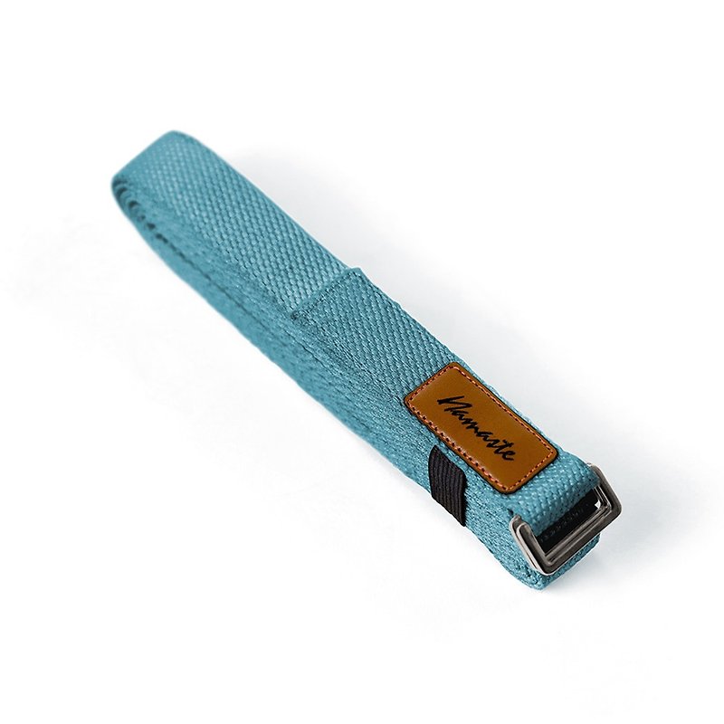 【NAMASTE】Iyengar Yoga Strap 艾扬格瑜珈绳(长300cm) - 湖水蓝 - 运动/健身用品 - 棉．麻 蓝色