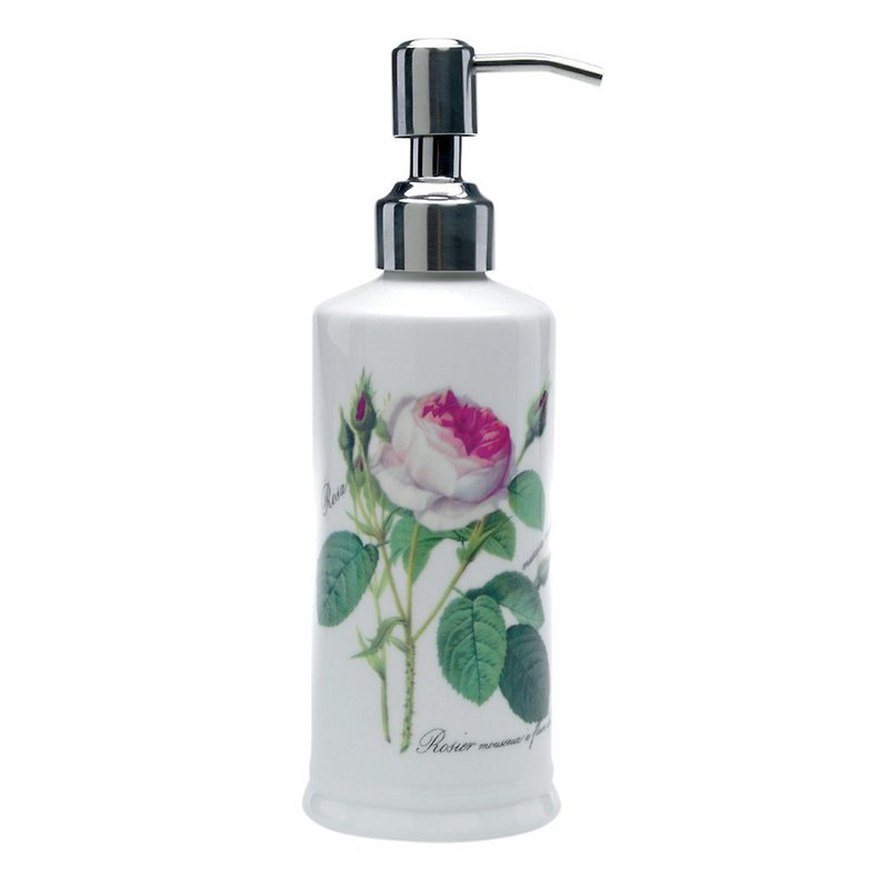 英国 RK | 浪漫浅玫瑰系列  洗手乳罐(375ml) - 卫浴用品 - 瓷 