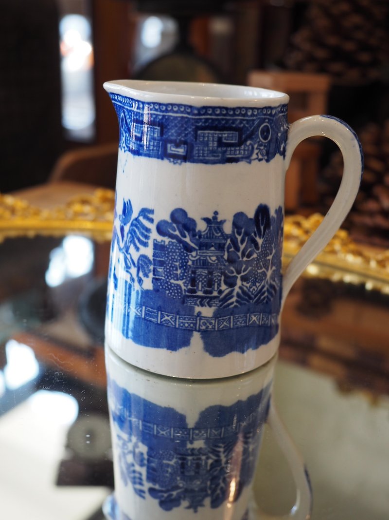 英国制早期青花瓷系列瓷器 奶壶 特惠价 - 调味罐/酱料瓶 - 瓷 蓝色