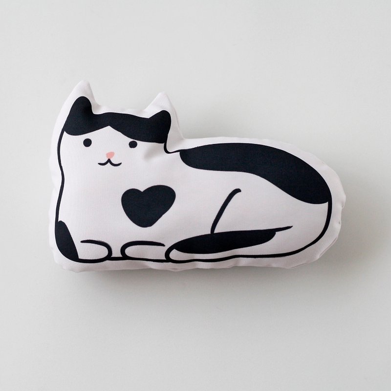 奔驰猫 猫草包 猫抱枕 附补充包 两用 - 枕头/抱枕 - 聚酯纤维 黑色