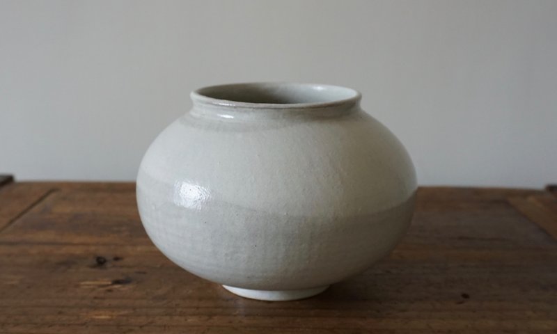 粉引花器 - 花瓶/陶器 - 陶 白色