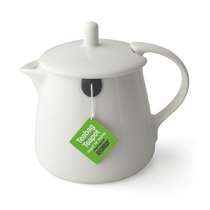 【节日送礼】美国FORLIFE茶包壶-白 (茶包茶壶) - 茶具/茶杯 - 瓷 白色