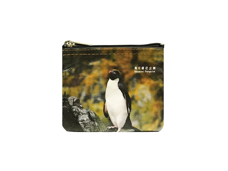 Sunny Bag x 林鸿儿 零钱包-马可罗尼企鹅 Macaroni penguins - 零钱包 - 其他材质 