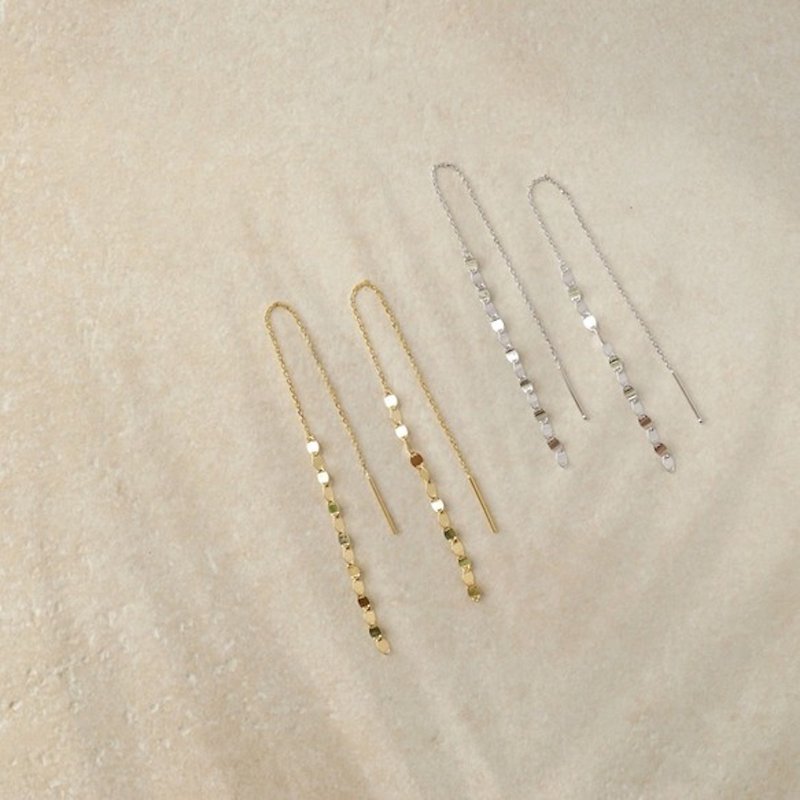 Design Chain Earrings B (7W-E007 ~ 8)