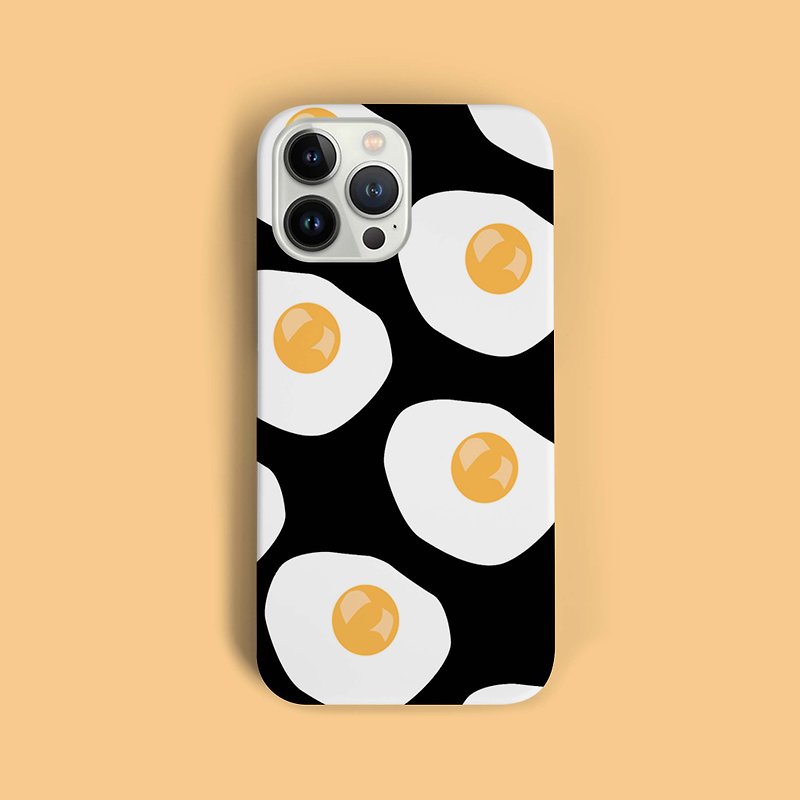 iPhone Samsung Egg/black Phone case - 手机壳/手机套 - 塑料 黑色
