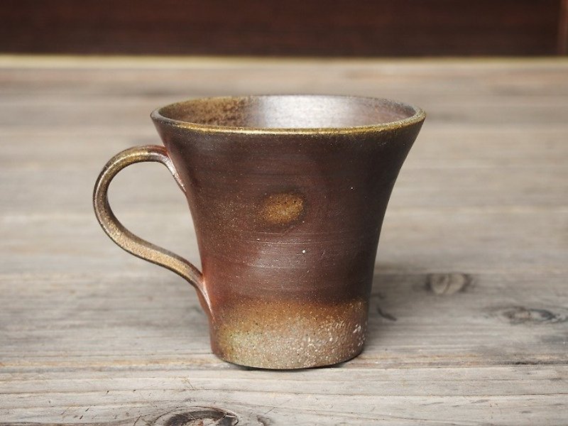 備前 コーヒーカップ（大）＿c5-041 - 茶具/茶杯 - 陶 咖啡色