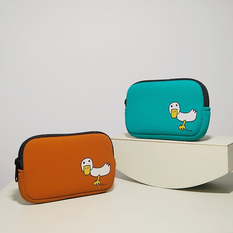 My Little Pets 系列收纳包 相机包 硬盘包 化妆包【鸭子】 - 化妆包/杂物包 - 防水材质 绿色