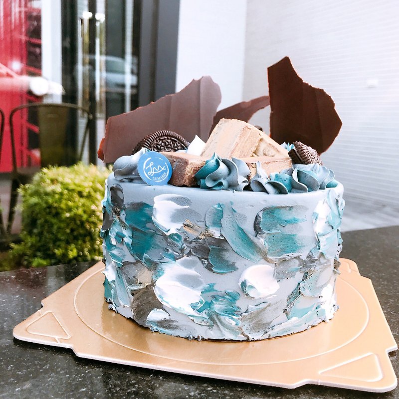 【定制化蛋糕】迷雾金砖六寸 - 蛋糕/甜点 - 新鲜食材 