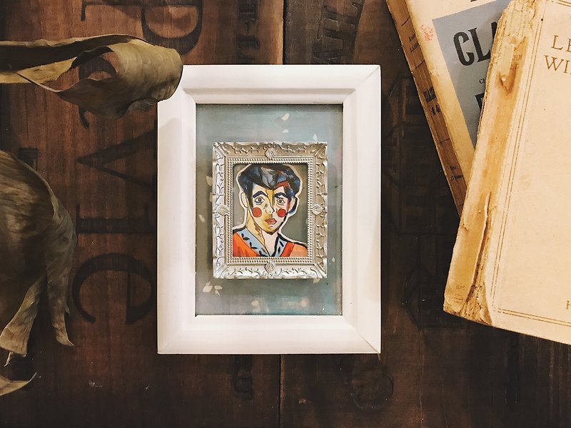 框中框家居小挂画系列 | Henri Matisse的妻子  - 画框/相框 - 木头 白色