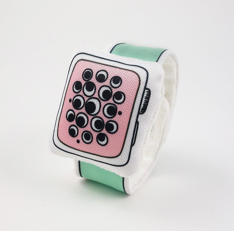 Rabbit Mint Baby 我的第一只布手表 (A02A09) - 其他 - 棉．麻 绿色