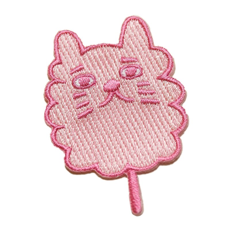 食物猫猫 | 棉花糖猫刺绣贴布 - 其他 - 绣线 