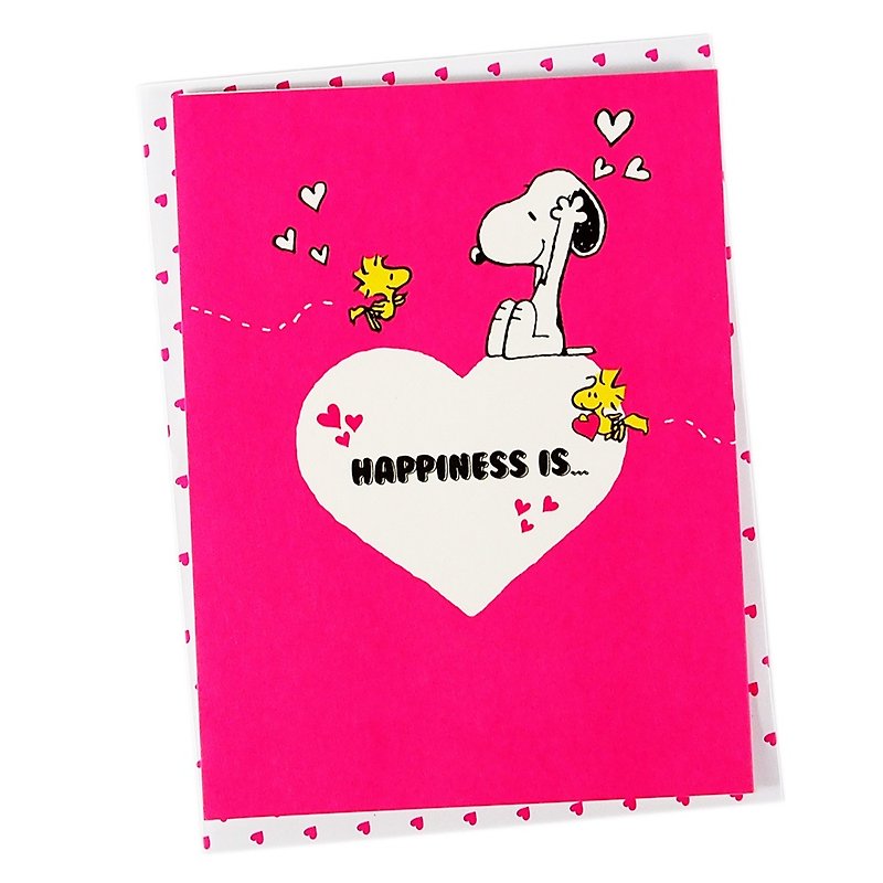 Snoopy幸福总是会带来美好的回忆【Hallmark-Peanuts-立体卡片】 - 卡片/明信片 - 纸 多色
