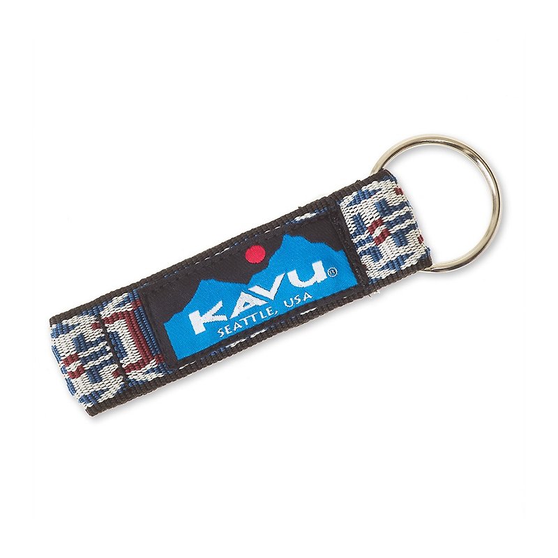【西雅图 KAVU】Key Chain 钥匙圈 遗产小径 #910 - 钥匙链/钥匙包 - 聚酯纤维 黑色