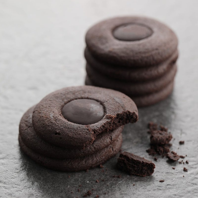 手工饼干-巧克力点点(10入/盒)│无添加物无香精无防腐剂