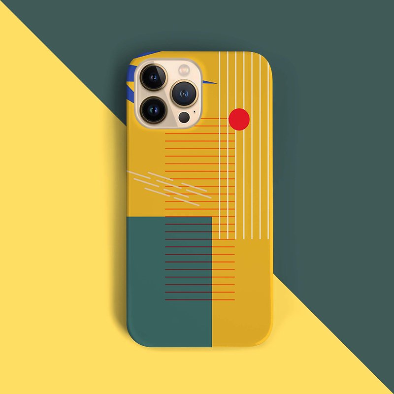 Shapes iPhone case / Samsung case - 手机壳/手机套 - 塑料 黄色