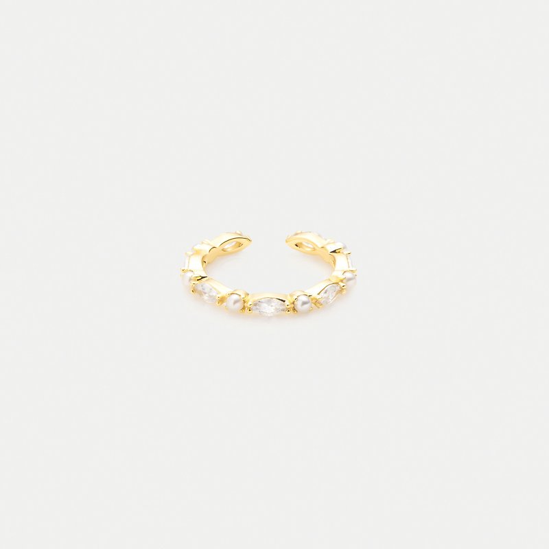 闪耀迷人 / Mia ring - 戒指 - 其他金属 金色