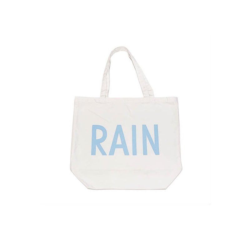 NORITAKE - RAIN Tote Bag - 侧背包/斜挎包 - 棉．麻 白色