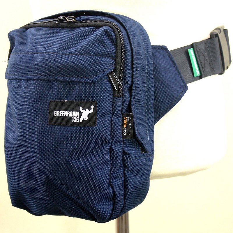 Greenroom136 - Sidekeep - Waist Pouch - Navy - 后背包/双肩包 - 其他材质 蓝色