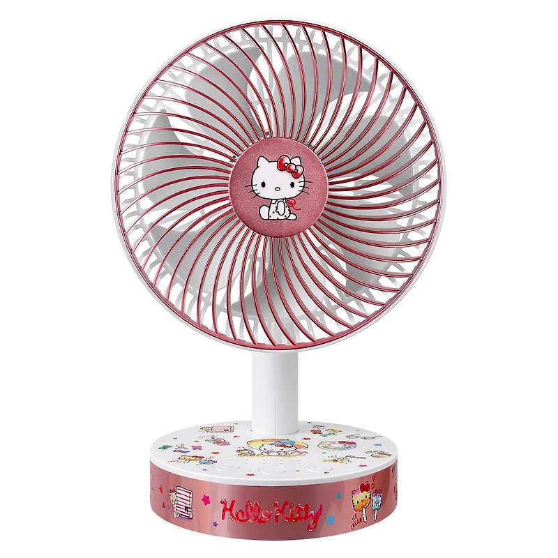 座枱风扇 - Hello Kitty - 电扇 - 塑料 红色