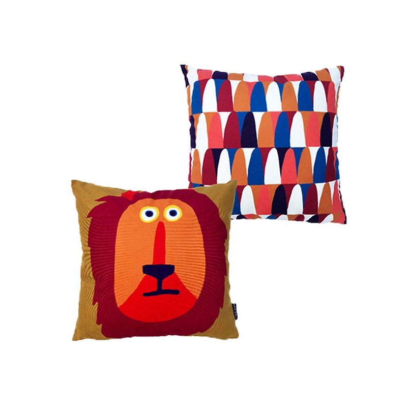 【草稿/ciaogao】原創設計 創意北歐兒童房 動物系列 獅子 抱枕套 - 枕头/抱枕 - 聚酯纤维 